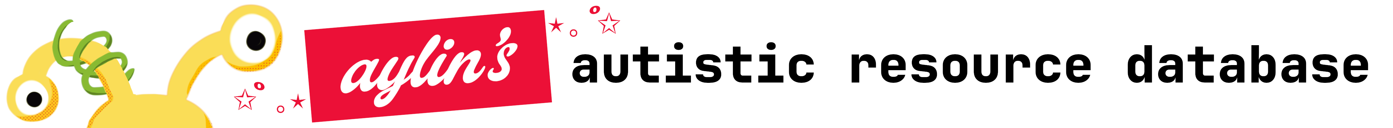 aylin's autistic resource database <3